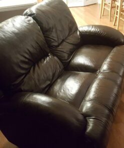 Furniture Leather Max MEGA Kit/Leather Restorer / 8 Oz Refinish 2 Oz Conditioner / 4 Oz Top Coat/Black and White 1 Oz Color Changer/Sponge (Leather Repair Kit) (Dark Brown) 88 81kiUGWTh1L