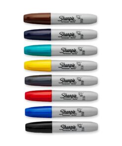 SHARPIE Permanent Markers, Broad, Chisel Tip, 8-Pack, Assorted 2015 Colors (1927322) 14 81kie8oTKGL
