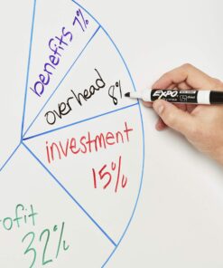 Alternative view of EXPO Low Odor Dry Erase Markers, Chisel Tip, Assorted Colors, 36 Pack 36-count - Assorted 2