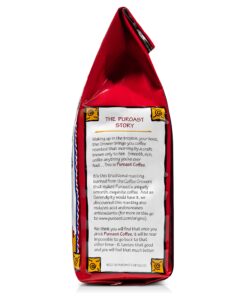 Puroast Low Acid Coffee Ground Organic French Roast, Dark Roast, Certified Low Acid Coffee, pH 5.5+, Gut Health, 12 oz., Higher Antioxidant, Smooth for Espresso, Iced Coffee Premium 12 Ounce (Pack of 1) 11 81kirY8G1L