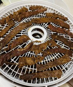 NESCO FD-75A Snackmaster Pro Food Dehydrator, For Snacks, Fruit, Beef Jerky, Gray 56 81kj1ghO1SL