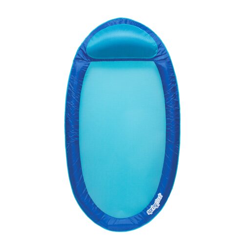 SwimWays Original Spring Float Pool Lounge - Purist Blue