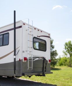 Alternative view of Camco Gen-Turi RV Generator Exhaust Venting System | Directs Generator Exhaust above the Roof Line while Reducing Noise | (44461),Black