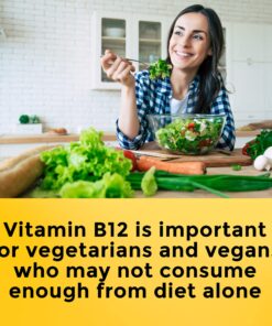 Nature Made Vitamin B12 500 mcg, Dietary Supplement for Energy Metabolism Support, 200 Tablets, 200 Day Supply 200 Count 17 81klMu4hu9L