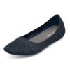 Allbirds Women’s Tree Breezers, Knit Ballet Flats, Slip-On Everyday Round Toe Shoes, Machine Washable Made with Natural Materials 5.5 Navy Night (Dark Navy Sole) 34 81kmcu4qU6L