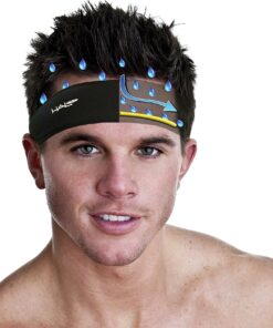 Halo Headband Halo II, Sweatband Pullover for Men and Women, No Slip With Moisture Wicking Dryline Fabric Black 23 81koA5jNtYL