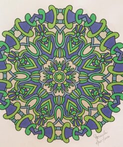 Centered - For Crayons And Wide Tipped Markers: Angie's Gentle Mood Menders - Volume 2 (Angie's Gentle Mood Menders - For Crayons And Wide Tipped Markers) Paperback, Large Print 91 81ktB1y6qyL 1