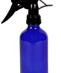 Vivaplex, 2, Large, 8 oz, Empty, Cobalt Blue Glass Spray Bottles with Black Trigger Sprayers 11 81ktcZW6eXL
