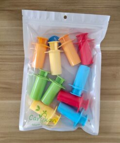 Carykon Dough Extruders Set Assorted Designs, Set of 10, 5 Patterns - Random Colors 31 81kty2NHqML