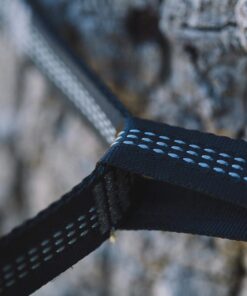 Wise Owl Outfitters Hammock Straps for Trees Heavy Duty - Set of Two 10ft Long, 1 Inch Thick Camping Hammock Tree Straps w/ 38 Loops & 2D Carabiners - Essential Hammock Accessories Grey 27 81kuWyGc5jL 1