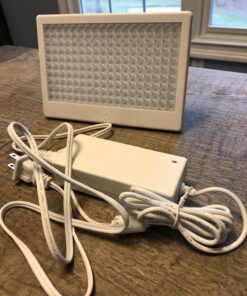 Aurora LightPad™ Mini - Premium 25,000 LUX Light Therapy Lamp for Boosted Energy, Focus and Better Sleep. 180 LED Chips Last 20+ Years. 3 Adjustable Brightness Levels. Portable and Lightweight Design. 25 81kuhwwXX0L