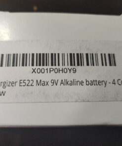 Energizer E522 Max 9V Alkaline battery - 4 Count 4 Count (Pack of 1) 35 81kundv poL