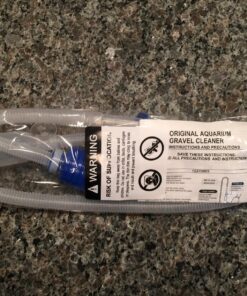 TERA PUMP TRFTCLN Aquarium Gravel Cleaner (BPA Free) Fish Tank Sand Cleaner Aquarium Gravel Cleaner with Long Nozzle & Water Flow Controller, (10-20 Gallon Tank) Large 36 81kvD0PTRqL