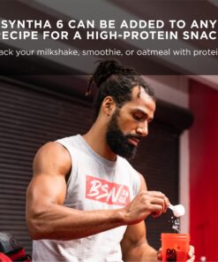 BSN SYNTHA-6 Whey Protein Powder with Micellar Casein, Milk Protein Isolate, Chocolate Milkshake, 48 Servings (Packaging May Vary) 5 Pound (Pack of 1) 25 81kyKKegnqL