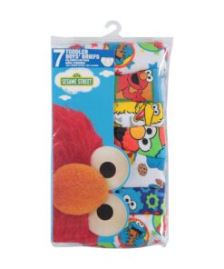 Alternative view of Sesame Street Boys' 100% Combed Cotton Briefs Multipacks with Favorites Like Elmo, Cookie Monster & Big Bird in 18m, 2/3t, 4t 2-3T 7-pack