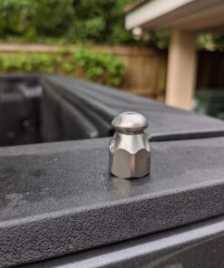 Sewer Jetter Kit 1/4" NPT x 50' Hose & 4.5 Orifice Button Nose Nozzle 4000 PSI 1/4 in. 29 81l UNCUHdL