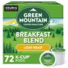 Green Mountain Coffee Roasters Breakfast Blend Single-Serve Keurig K-Cup Pods, Light Roast Coffee, 72 Count (6 Packs of 12) 12 Count (Pack of 6) 30 81l gDj7F0L