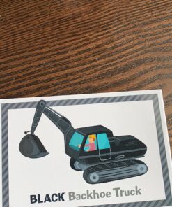 Peaceable Kingdom Floor Puzzle and Matching Game 2 in 1 Educational Activity for Kids 2 Years and Up - Trucks 18 81l sEYiIuL