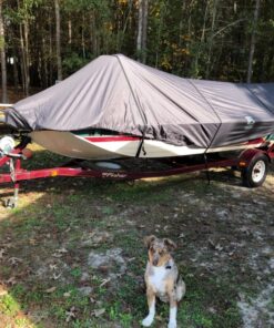 Classic Accessories StormPro Heavy-Duty Boat Cover 16'-18.5'L x 98"W (beam) 30 81l0bLjA5VL 1