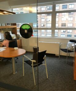 Kichwit Privacy Sign, Do Not Disturb Sign, Out of Office Sign, Welcome Please Knock Sign, Office Sign, 5 Inch, Black 16 81l0jMY3x5L