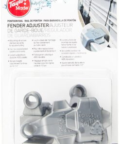 Alternative view of Taylor Made Pontoon Rail Fender Adjuster (4-Pack) - Fits Over 1" & 1-1/4" Square Pontoon Rails - Durable ABS Plastic - Clamps Securely - Simple Height Adjustment - Repositionable - 2020108452