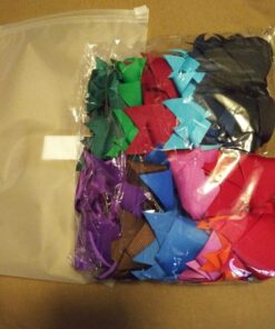 LCLHB 5 inch Layered Hair Bows Clips Hair Accessories for Toddler Little Girls Adults (Pack Of 12) Vintage Pure 20 81l2Bq3pTAL