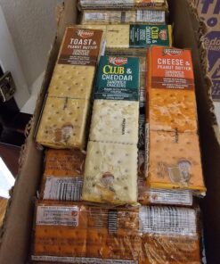 Keebler Sandwich Crackers, Single Serve Snack Crackers, Lunch Snacks, Variety Pack (45 Packs) 32 81l3LJLCqcL
