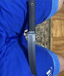 Cold Steel Recon Tanto Fixed Blade Knife with Sheath, SK-5 Steel, 7.0" (49LRT) 49 81l3WvNTVyL