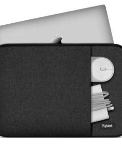 Alternative view of Laptop Sleeve,egiant Water Resistant Protective Case Bag for 11.6 Inch Stream 11,Mac Air 11,Mac 12 Retina,Tablet,Surface Pro 3 4 5 6 7,Chromebook 11,11.6 Inch Notebook Computer Cover-Black 11.6" Black