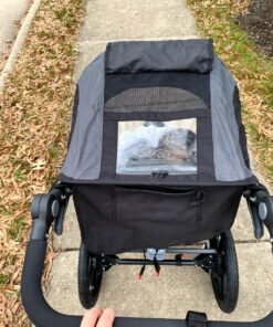 BOB Gear Revolution Flex 3.0 Jogging Stroller, Graphite Black Single 36 81l424YmByL