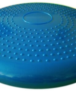 Alternative view of AppleRound Air Stability Wobble Cushion with Hand Pump, 13.5in/34cm Diameter, Balance Disc for Adult, Sensory Wiggle Seat for Kid Blue