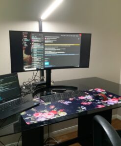 LG 34WN80C-B UltraWide Monitor 34” 21:9 Curved WQHD (3440 x 1440) IPS Display, USB Type-C (60W PD) , sRGB 99% Color Gamut, 3-Side Virtually Borderless Design, Tilt/Height Adjustable Stand - Black Power Delivery : 60W 46 81l6izNxEiL