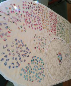 Bgraamiens Puzzle-Blooming Color-1000 Pieces Gradient Puzzle Color Challenge Blue Board Round Jigsaw Puzzles 39 81l7PQBUOpL