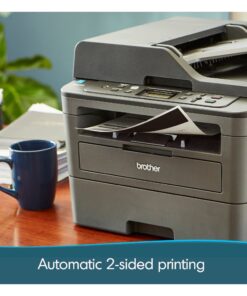Brother DCP-L2550DWA All-in-One Wireless Monochrome Laser Printer - Print Scan Copy - 36 ppm, 2400 x 600 dpi, 8.5 x 14, 250-Sheet, 50-Sheet ADF, Automatic Duplex Printing, Broage Printer Cable 11 81l7Y9dktxL