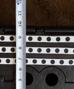 Komelon SM5425 Speed Mark Gripper Acrylic Coated Steel Blade Measuring Tape, 1-Inch X 25Ft , White 25 FT 41 81l86RsMd L