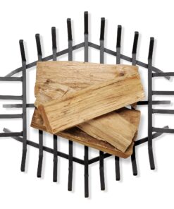 Uniflame, C-1546, 27 in. x 27 in. Hex Bar Log Grate 27 inch 27 81l8DerQKnL