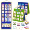 Godery Large Visual Schedule for Kids Chore Reward Chart,Bedtime Routine Chart for Toddlers,Double Side Schedule Board With 109 Cards for Home School Planner,Autism Learning Materials. 7 81lB0P1q33L