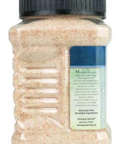 Himalayan Secrets Gourmet Pink Himalayan Salt Bulk Jars - 100% Natural Healthy Salt Packed with Minerals - Kosher Certified (2.75 LB Fine Jar) 5 81lCirPgFZL