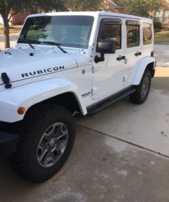 Rugged Ridge | Window Rain Deflectors | 11351.12 | Fits 2007-2018 Jeep Wrangler JKU 4-Door 28 81lDUNG2IkL