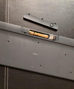 Logitech K400 Plus Wireless Touch With Easy Media Control and Built-in Touchpad, HTPC Keyboard for PC-connected TV, Windows, Android, Chrome OS, Laptop, Tablet - Black Floral 60 81lDdgNVhrL