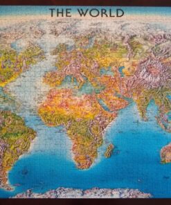 Ravensburger World Map 2000 Piece Jigsaw Puzzle for Adults – Softclick Technology Means Pieces Fit Together Perfectly 28 81lDiRvo7fL
