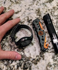 TAC-FORCE Spring Assisted Opening EMT EMS ORANGE Rescue Folding Pocket Knife 43 81lEZqbKI8L