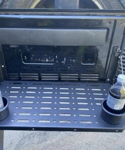 Amarine Made (Set of 4) Black Recessed Drop in Plastic Cup Drink Can Holder with Drain for Boat Car Marine Rv - Black 35 81lEfZ9m14L