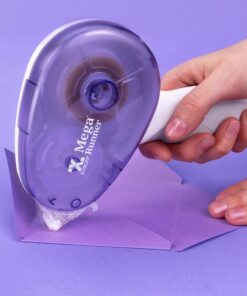 Alternative view of Xyron Mega Runner, Permanent Adhesive Tape Dispenser, Refillable, 1/2" x 100', Tape Runner, Perfect for Scrapbooking & DIY Craft Supplies, Color May Vary (0701-05-00) Tool
