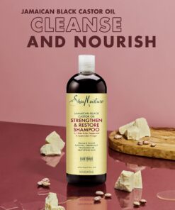 Shea Moisture Curly Hair Product Bundle Shampoo 16 Fl Oz, Conditioner 13 Fl Oz, Leave in Conditioner 15 Oz, Jamaican Black Castor Oil for Healthy Hair Growth, Strengthen & Restore, Sulfate Free 3 Piece Set 26 81lFQ95ph8L