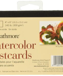 Strathmore Blank Watercolor Postcards pad of 15 (Package May Vary) (4)