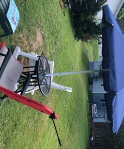 ONIVA - a Picnic Time Brand Outdoor Canopy Sunshade Beach Umbrella 5.5' - Small Patio Umbrella - Beach Chair Umbrella, (Navy Blue),822-00-138-000-0 Navy Blue 34 81lGsJ8 EsL