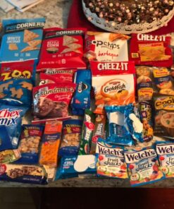 Chips, Cookies, Candy,Crackers Care Package Bulk Sampler by Variety Fun (Care Package 50 Count) 50 Piece Set 37 81lHX79ZesL