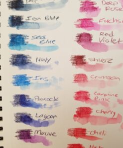 Derwent Coloured Pencils, Inktense Ink Pencils, Drawing, Art, Metal Tin, 72 Count (2301843) (Packaging May Vary) 64 81lJ9BNYtUL