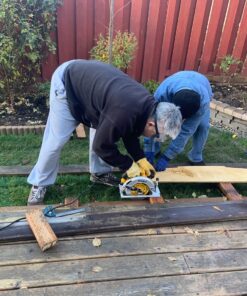 DEWALT Circular Saw, 15 Amp, 57 Degree Bevel, Electric Brake, Corded (DWE575SB) Circular Saw Only 47 81lKeoRfV3L